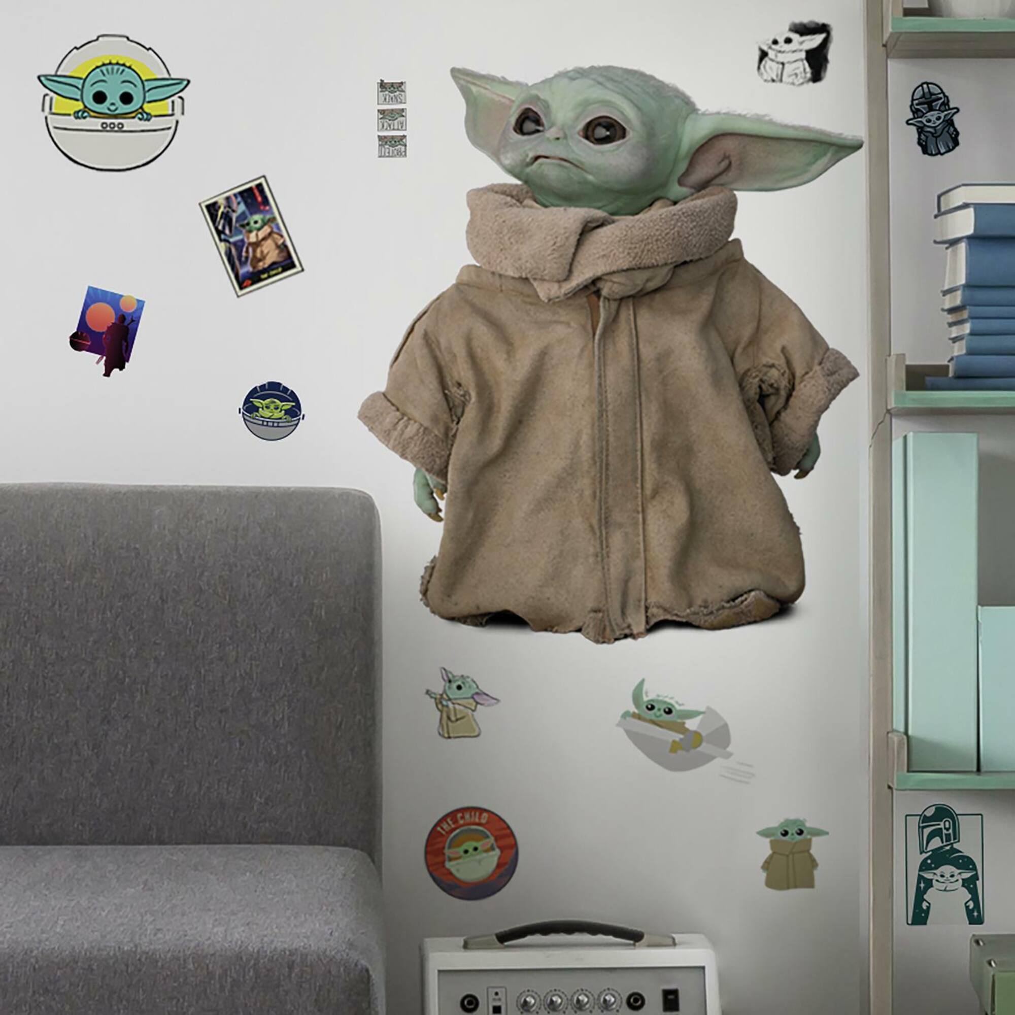 RoomMates The Mandalorian The Child Peel & Stick Decals